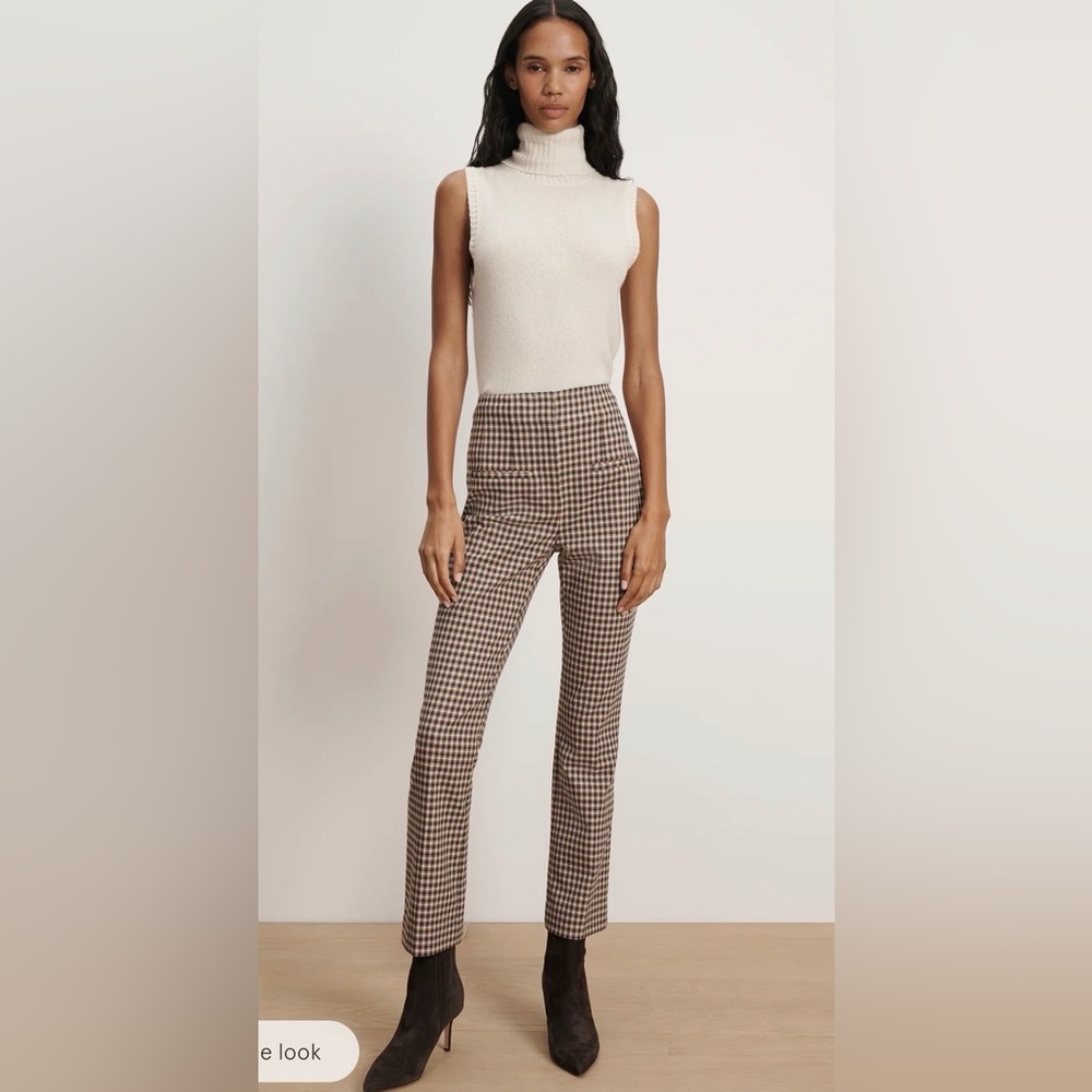 Veronica Beard Mazzy Cashmere Sleeveless Sweater Size Large